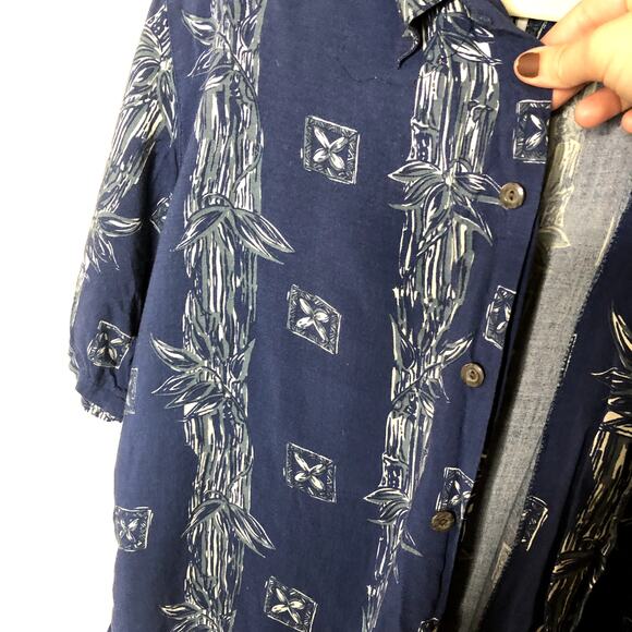 Ocean Current Vintage Hawaiian Shirt XL - Picture 5 of 9
